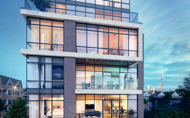 Architectural interior design for a Toronto condo by IQhome