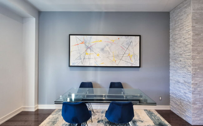 Stone installation and interior painting – Toronto